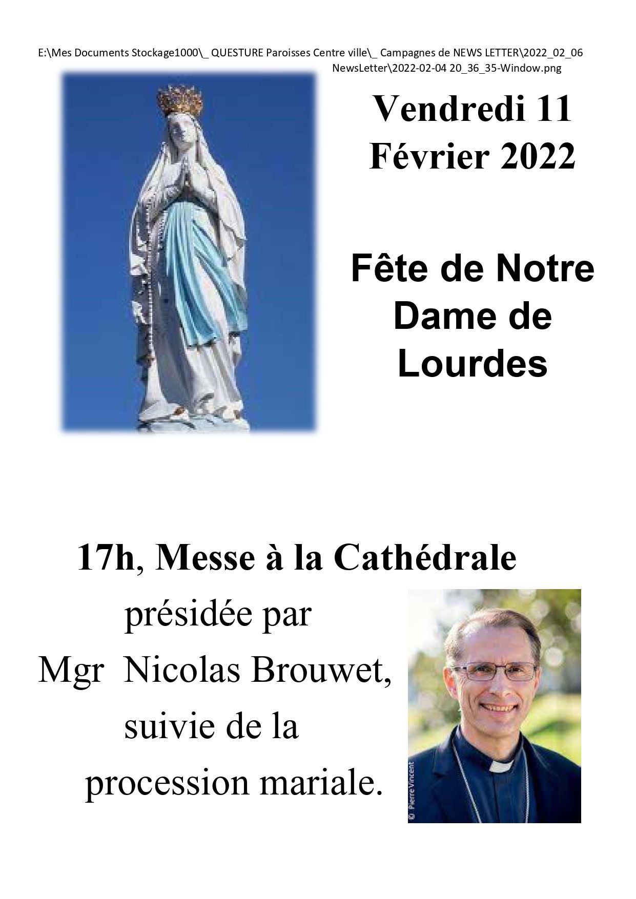 Messe à la Cathédrale
